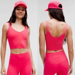NEW Disney x Lululemon Align Tank Top Lip Gloss Coral Pink Size 10